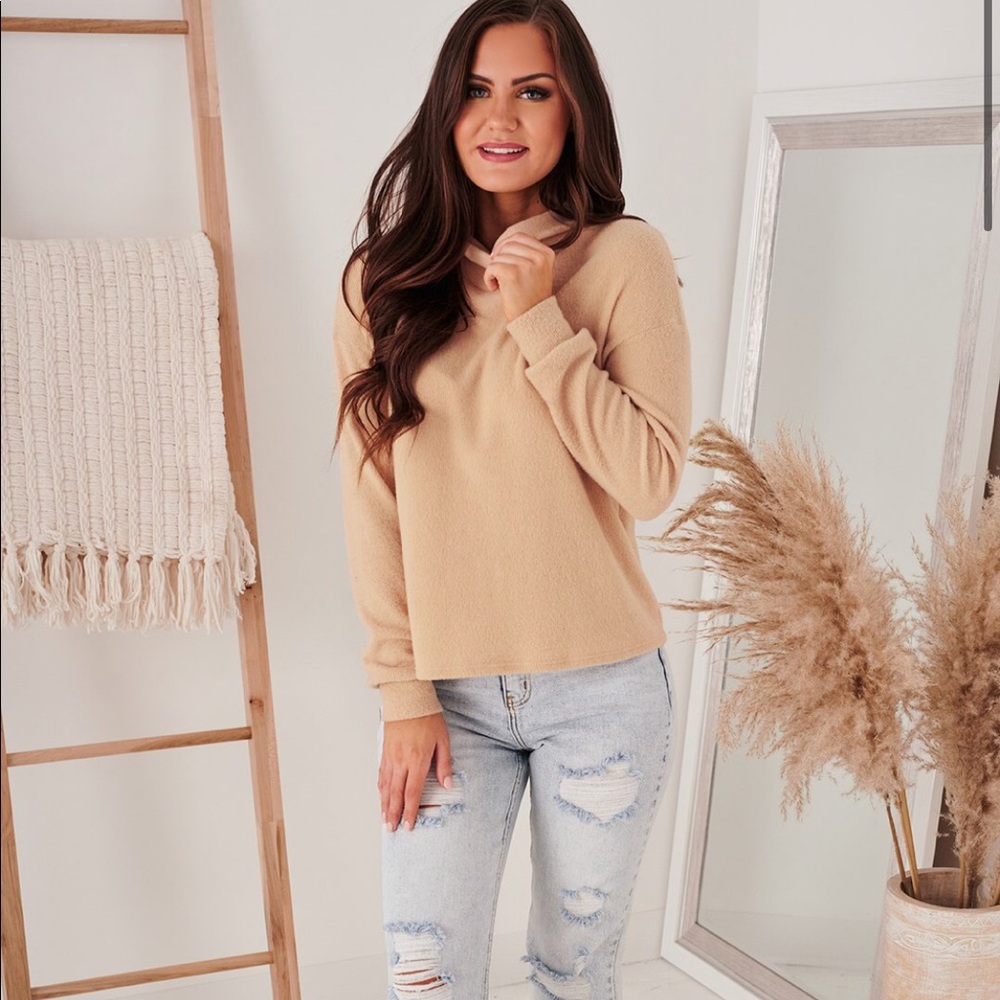 Nanamacs Take the High Road Cowl Neck